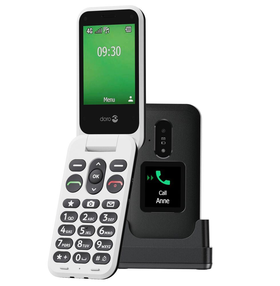 Doro Leva E30 - Black / White