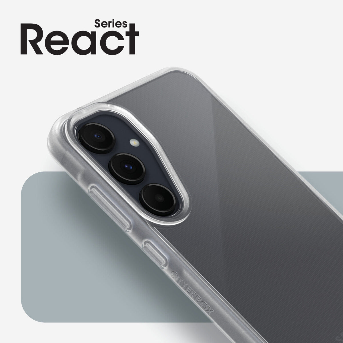 OtterBox React Series Case for Galaxy A55 (5G) in Clear