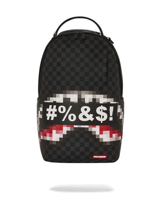 'WHAT THE BEEP' SHARK BACKPACK