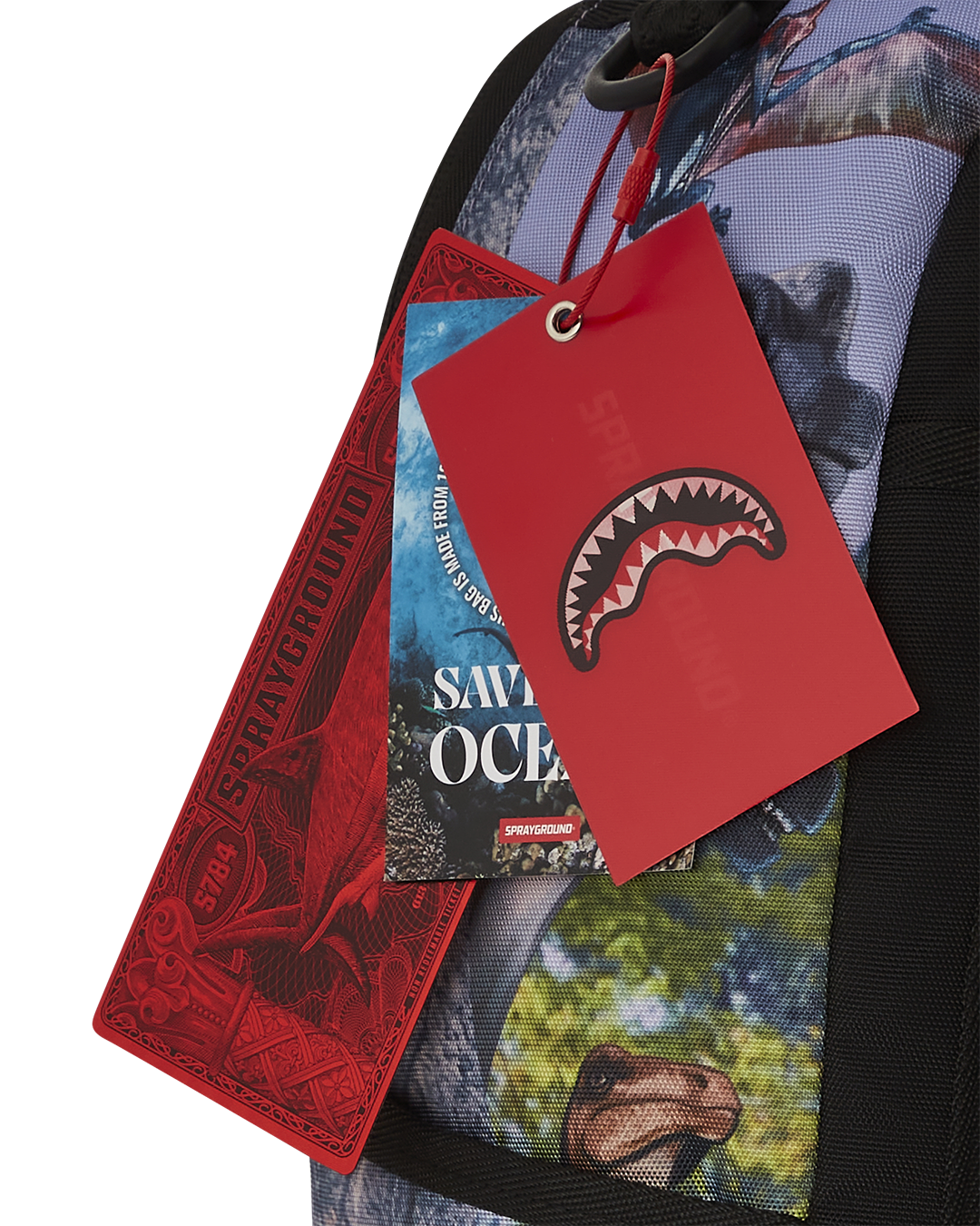 WELCOME TO JURASSIC SHARK BACKPACK