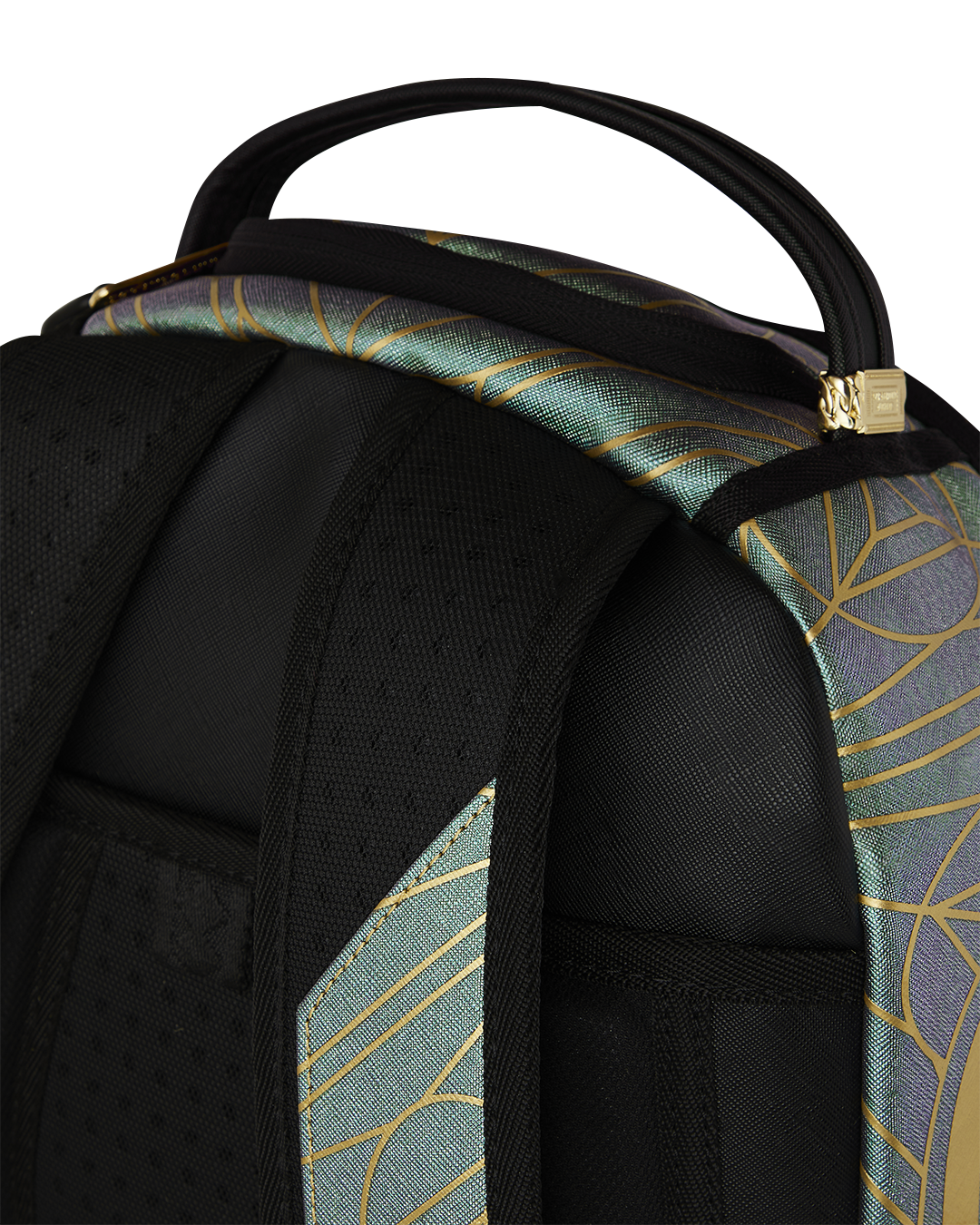 FOUNDATION CRYSTAL IRIDESCENT SHARK BACKPACK