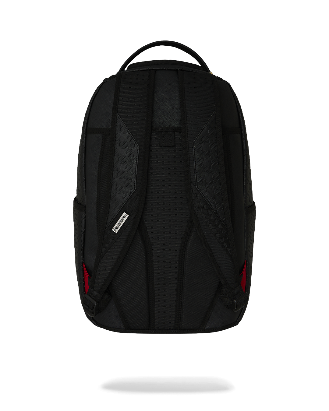 PORSCHE BLACK EMBOSSED PEPITA COLLAB BACKPACK - LIMITED EDITION