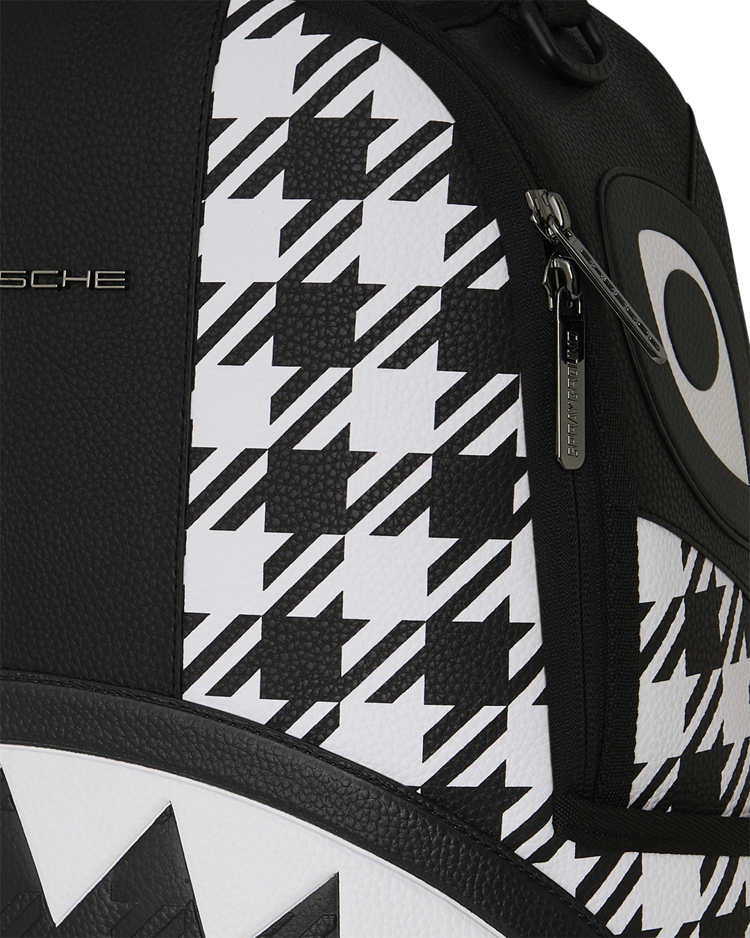 PORSCHE PEPITA STRIPE COLLAB BACKPACK - LIMITED EDITION