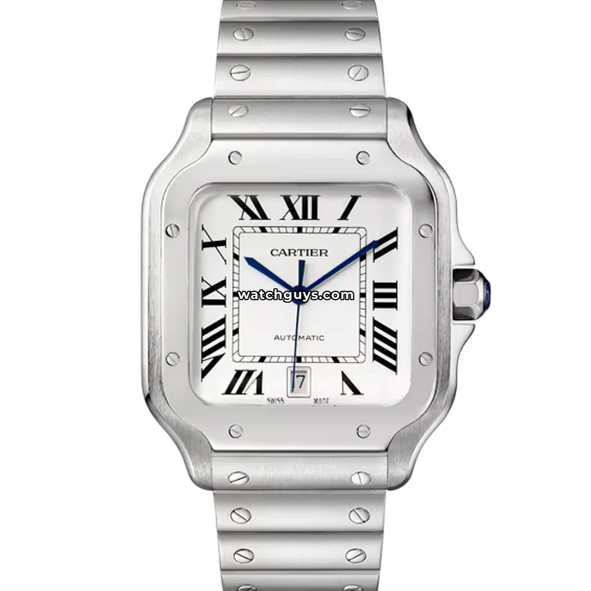 Cartier Santos Large WSSA0018 White