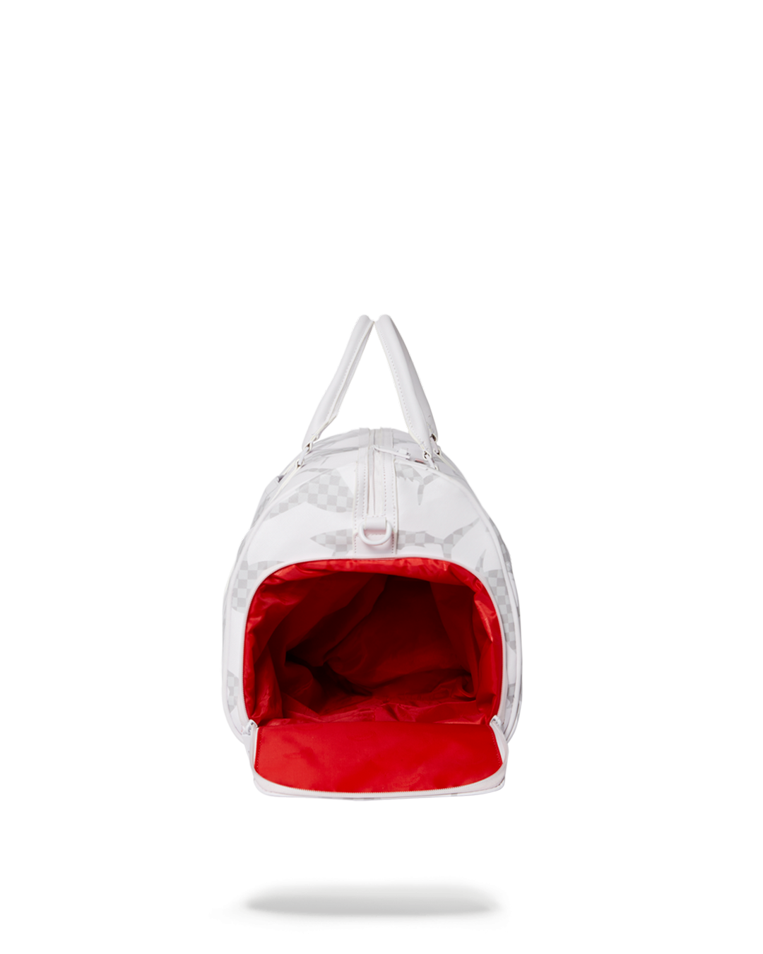 SHARK CHECK (WHITE) DUFFLE