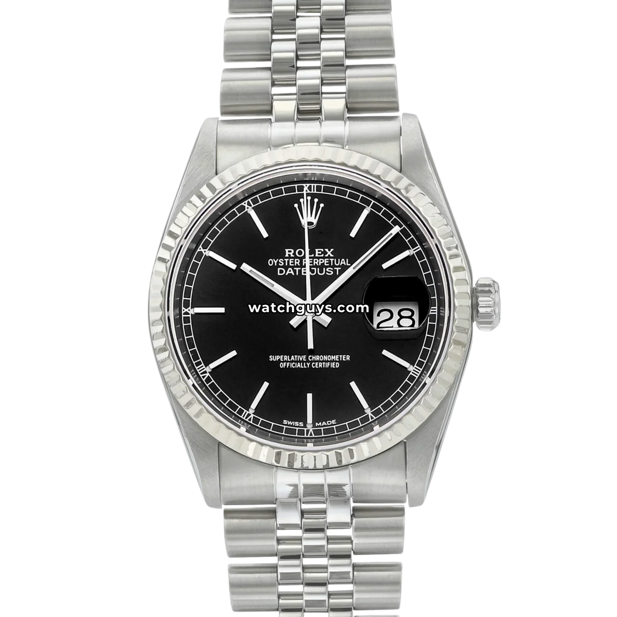 Rolex Datejust 16234 Black Jubilee