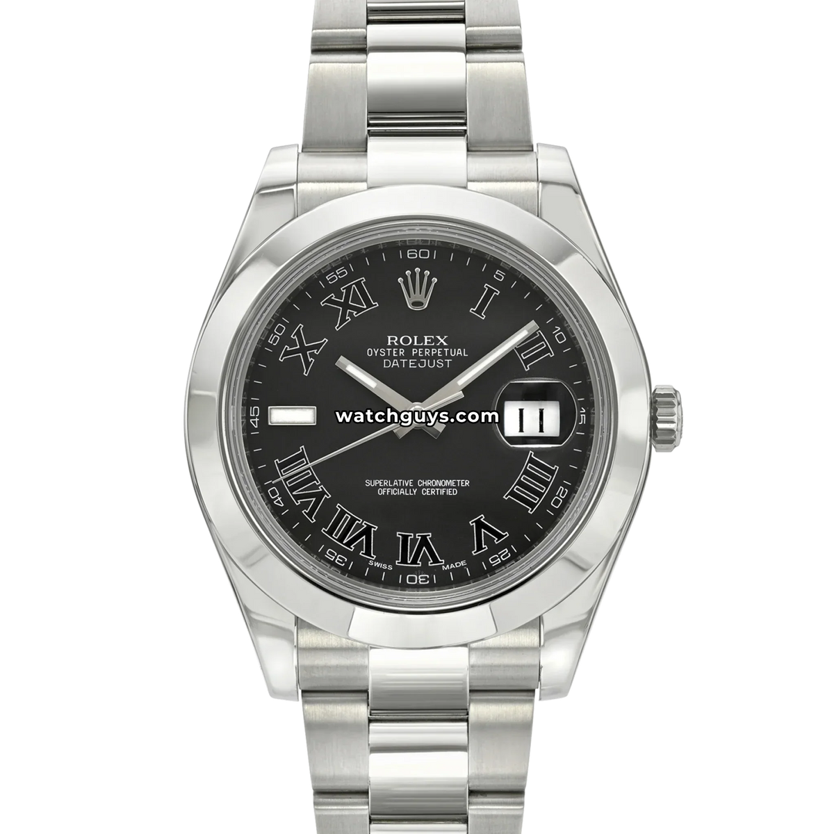 Rolex Datejust 116300 Grey Roman Numeral