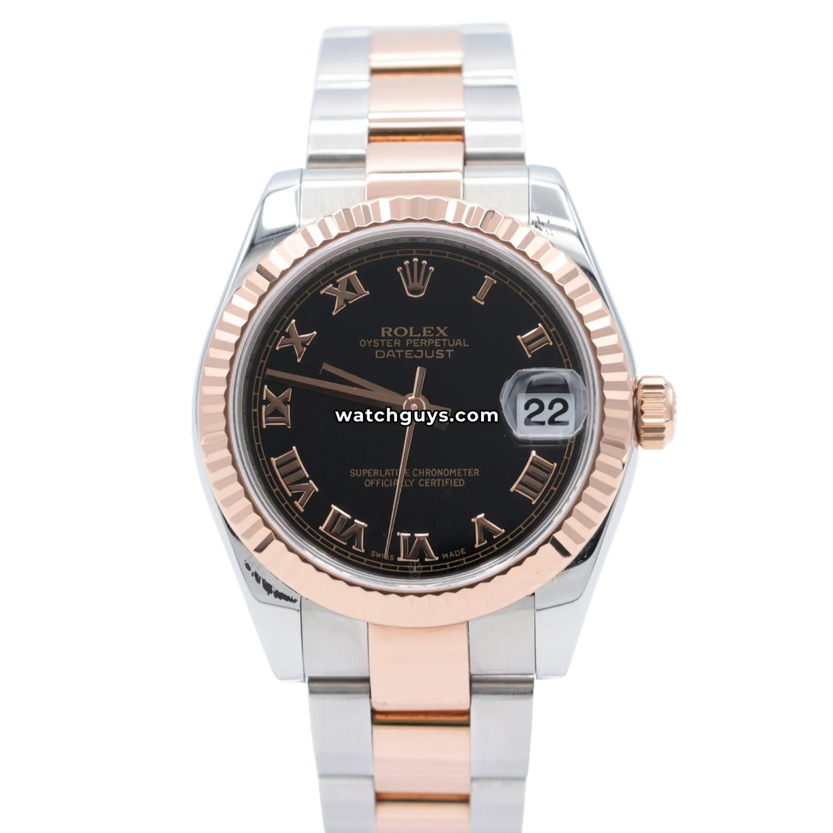 Rolex Datejust 178271 Black Roman