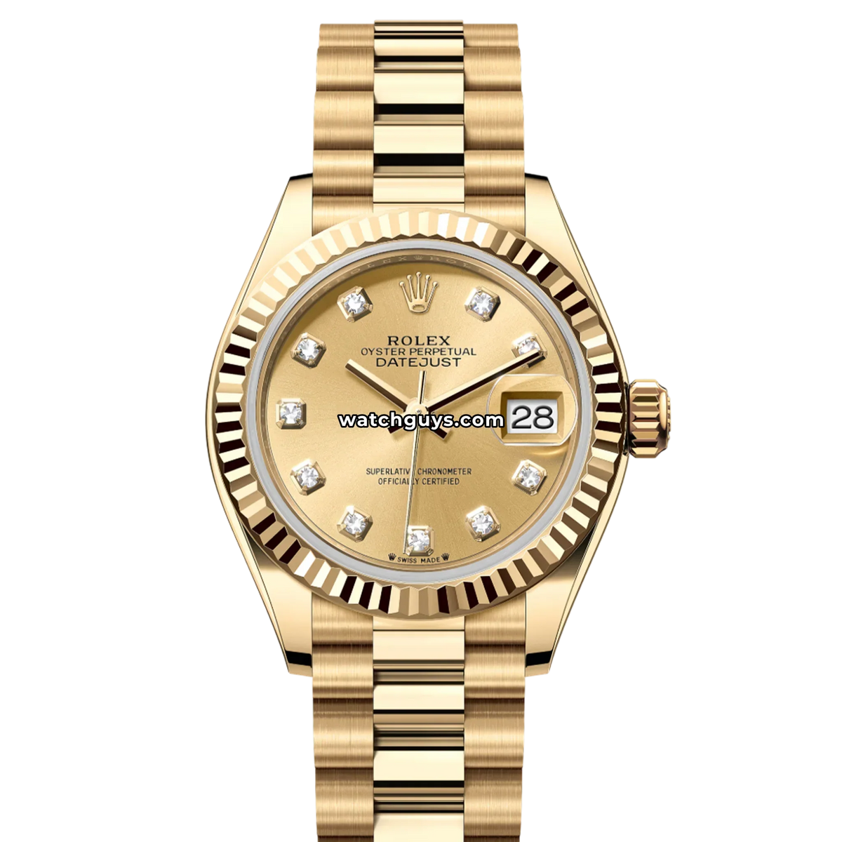 Rolex Datejust 279178 Champagne Diamond