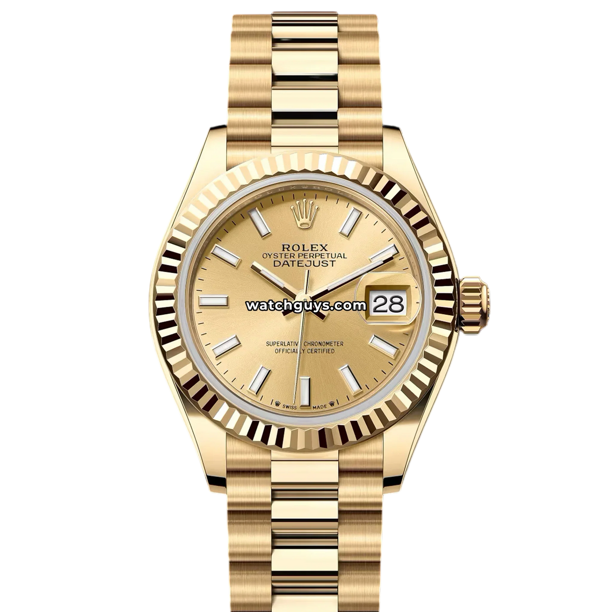 Rolex Datejust 279178 Champagne Index President