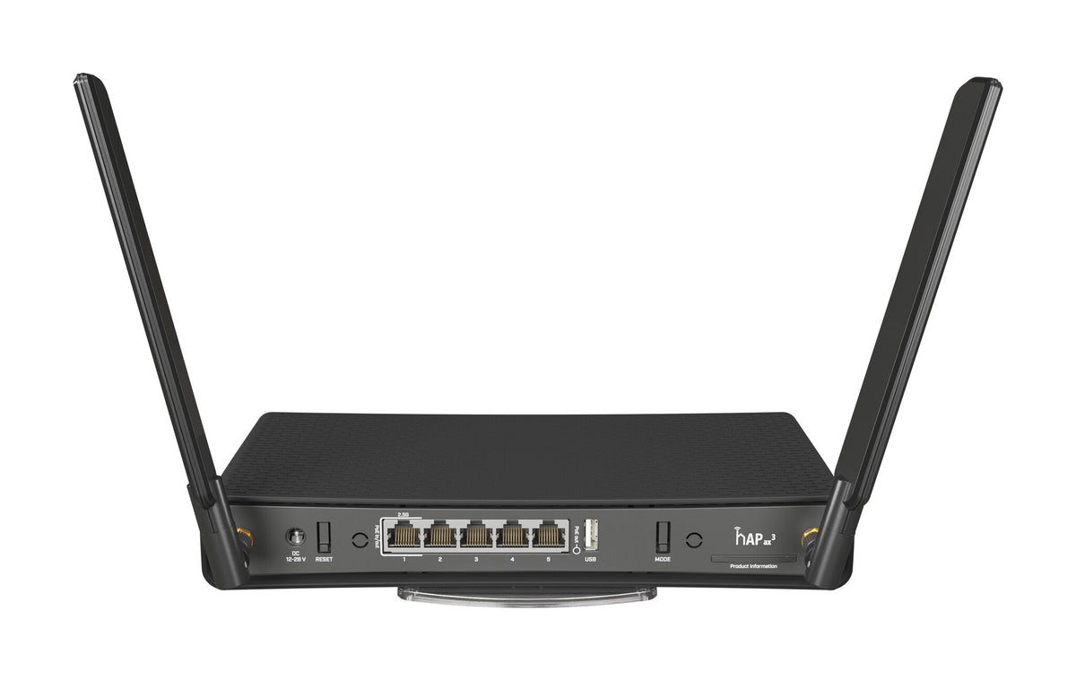 Mikrotik hAP ax³ - Gigabit Ethernet Dual-band (2.4 GHz / 5 GHz) Router