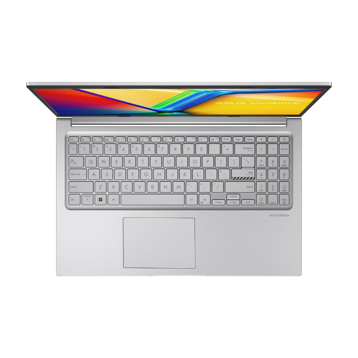 ASUS Vivobook 15 Laptop - 39.6 cm (15.6") - Intel® Core™ i7-1255U - 16 GB DDR4-SDRAM - 1 TB SSD - Wi-Fi 6E - Windows 11 Home - Silver