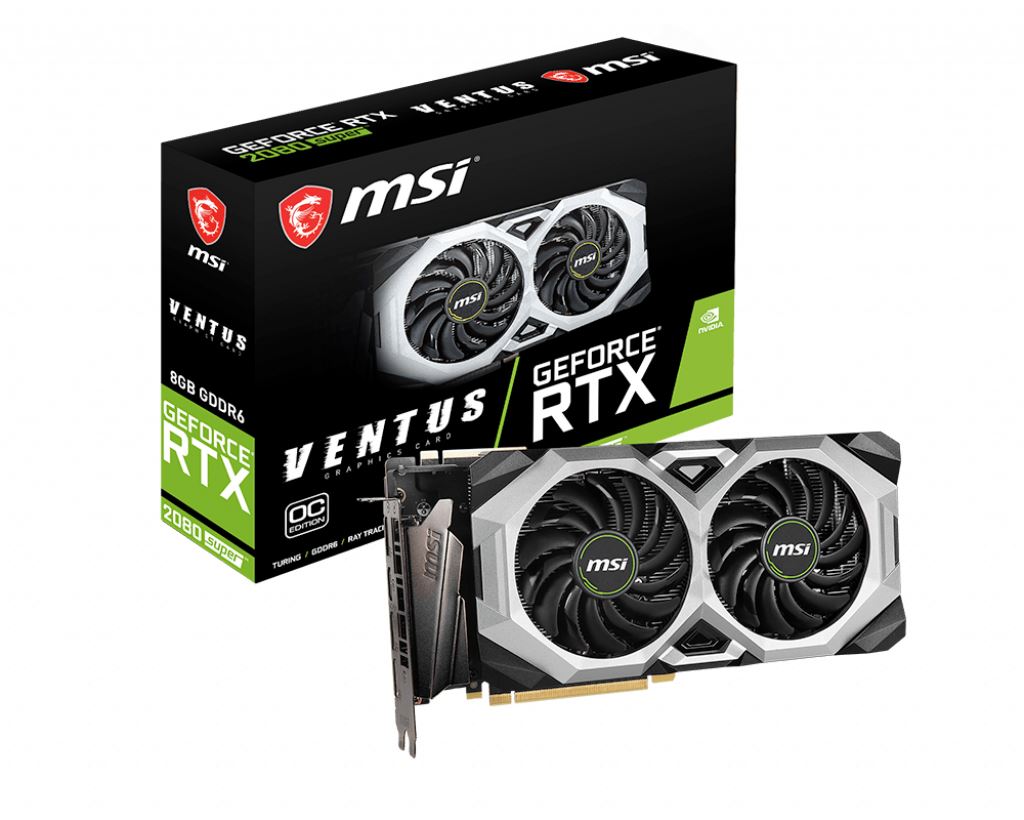MSI VENTUS XS OC - NVIDIA 8 GB GDDR6 GeForce RTX 2080 SUPER graphics card