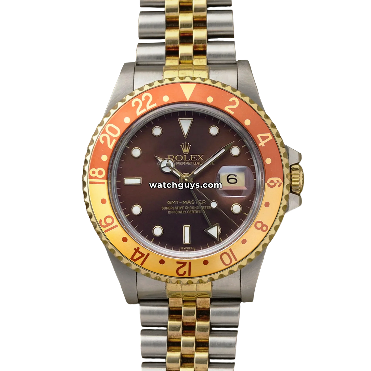 Rolex GMT-Master 16753 Root Beer Jubilee